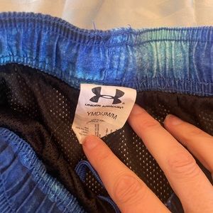 UA swim trunks